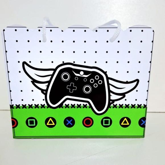 30 Sacolinha Personalizada Video Game Lembrança