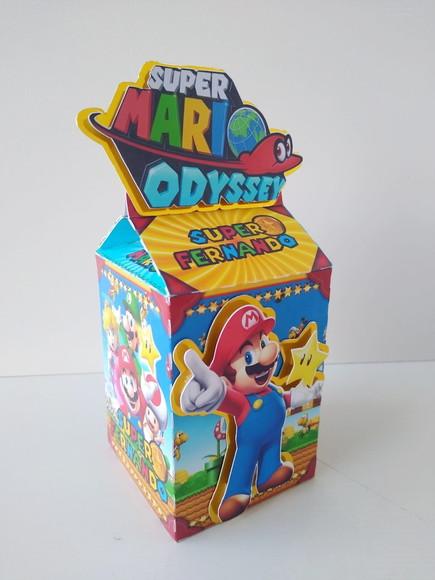 Caixa Milk Super Mario Bros