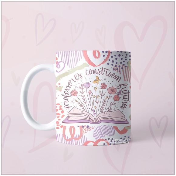 Caneca Professores Constroem Futuros