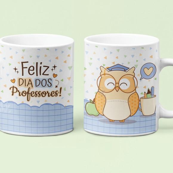 Caneca Professores Coruja