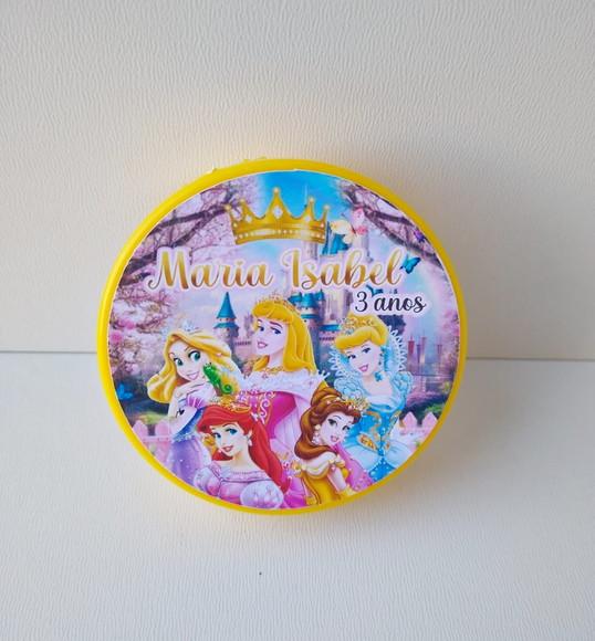 Latinha Personalizada Princesas