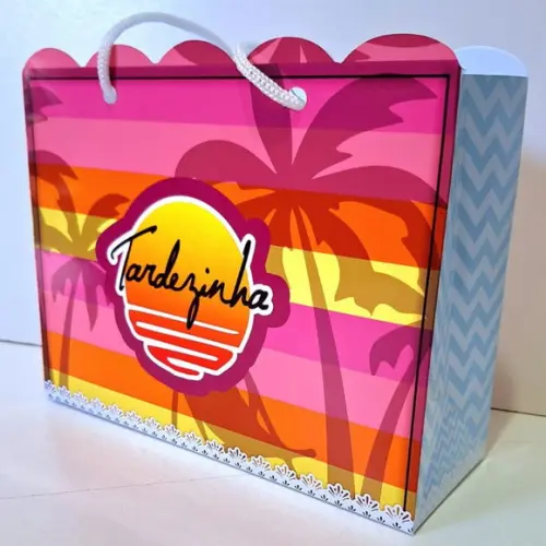 15 Sacolinha Personalizada Tardezinha