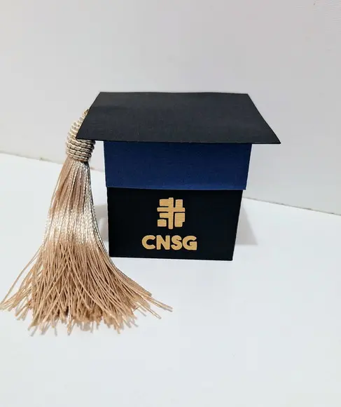 20 Capelo Formatura Profissões Personalizado Nome + Símbolo