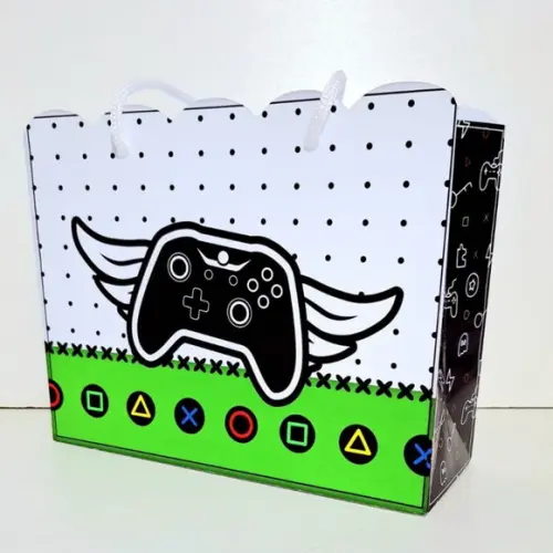 30 Sacolinha Personalizada Video Game Lembrança