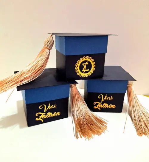 40 Capelo Formatura Profissões Personalizado Nome + Símbolo