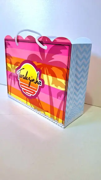 50 Sacolinha Personalizada Tardezinha