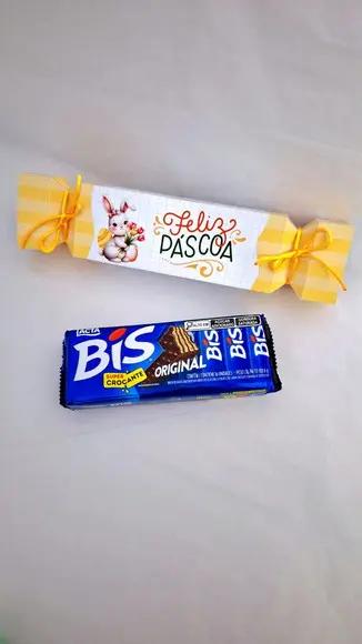 Caixas Embalagem Chocolate (bis) Edição Exclusiva Páscoa