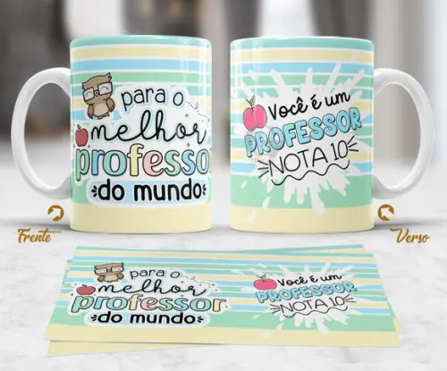 Caneca Coruja Professores