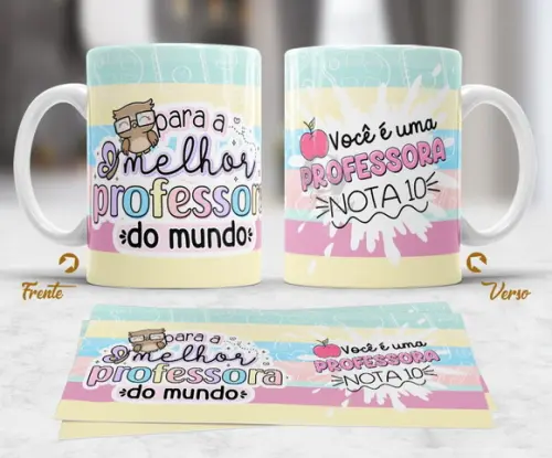 Caneca Coruja Professores
