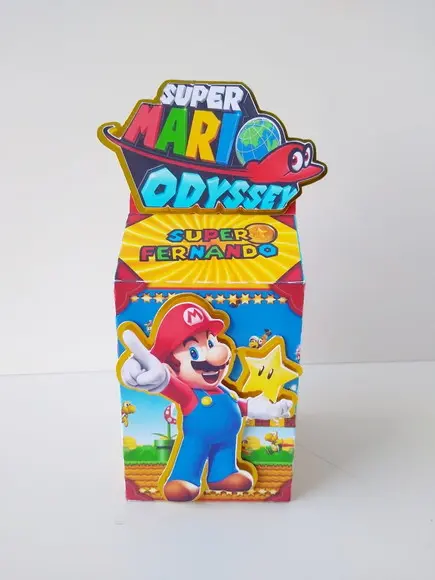 Caixa Milk Super Mario Bros