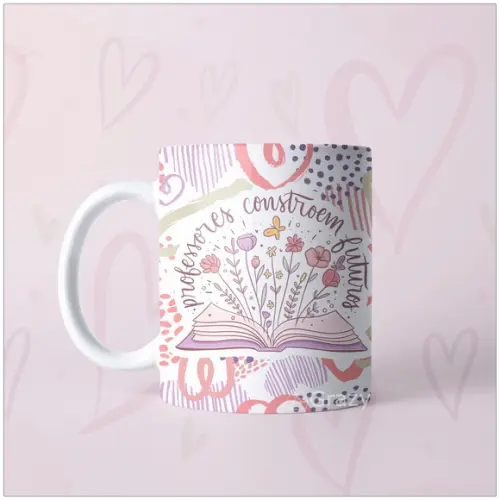 Caneca Professores Constroem Futuros