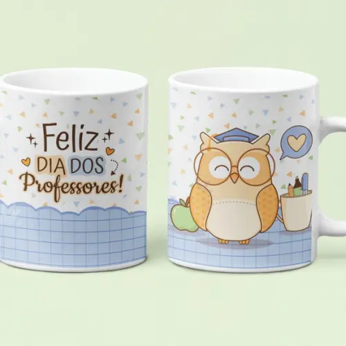 Caneca Professores Coruja