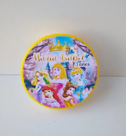 Latinha Personalizada Princesas