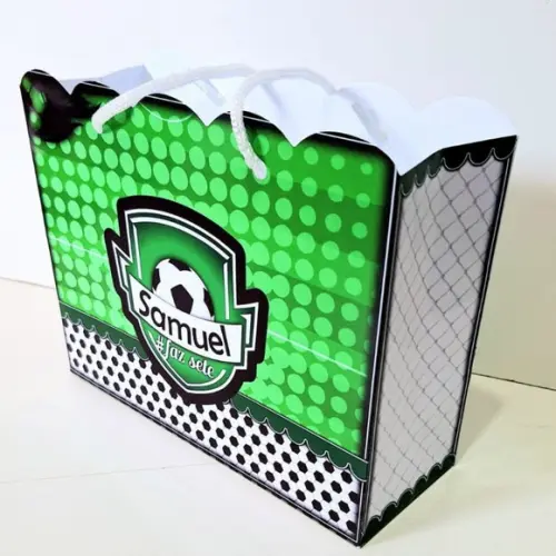 Sacola Personalizada Futebol Lembrança Festa
