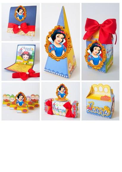 Arquivo de Corte Digital Branca de Neve Luxo