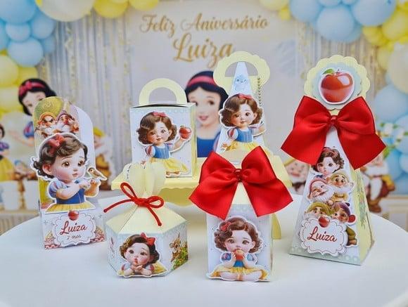 Branca de Neve Baby Cute Arquivo Digital Studio e pdf