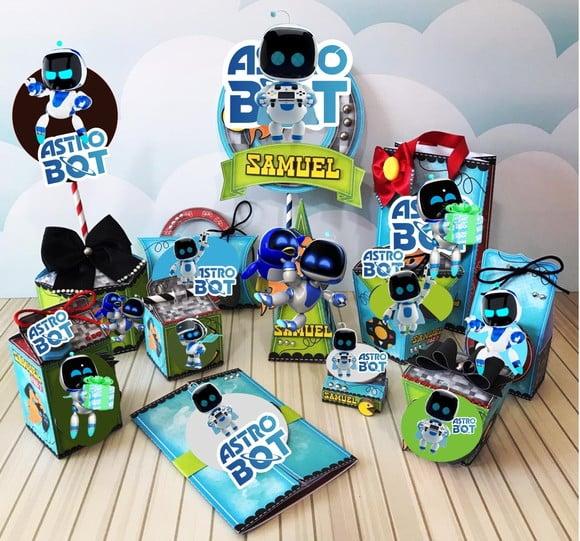 Astro Bot Arquivo Digital de Corte Studio e pdf