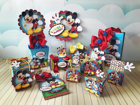 Arquivo Corte Digital Festa Mickey e Sua Turma Luxo