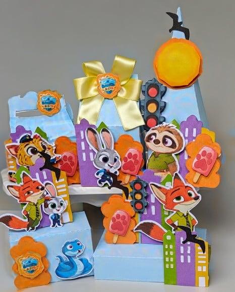 Zootopia Luxo Arquivo de Corte Digital Studio e pdf