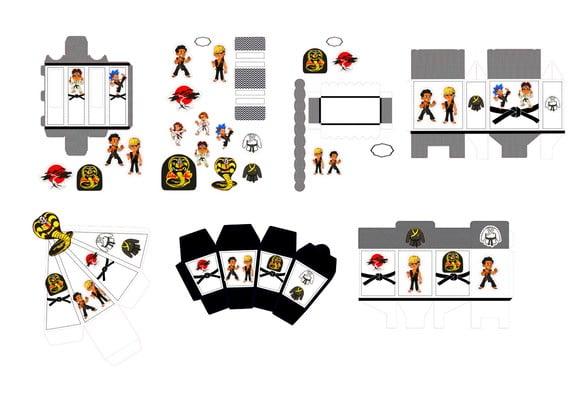 Arquivo Máquina Silhouette Festa Cobra Kai- Karate Kid