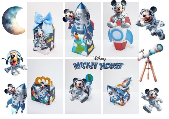 Arquivo Digital de Corte Mickey Astronauta Studio