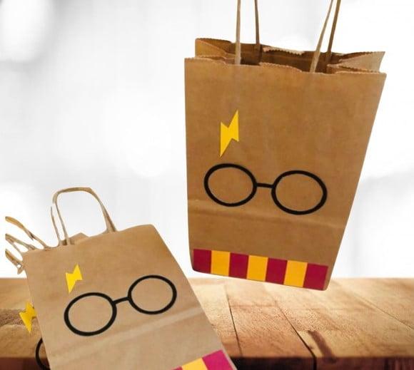 Arquivo Elementos para Personalizar Sacolinha Harry Potter