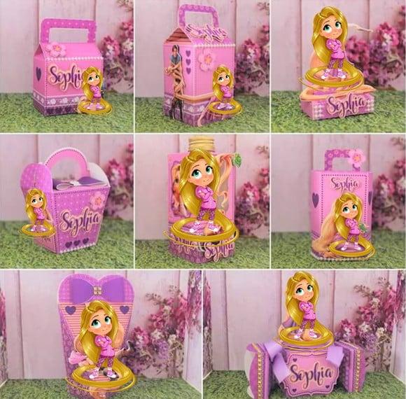 Arquivo Digital Silhouette Rapunzel Teen Luxo