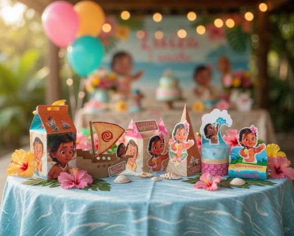 Arquivo de Corte Silhouette Moana Baby