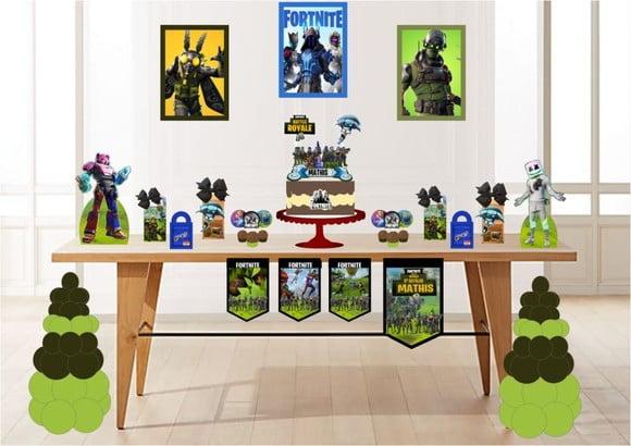 Arquivo Digital Silhouette Fortnite Festa em Casa