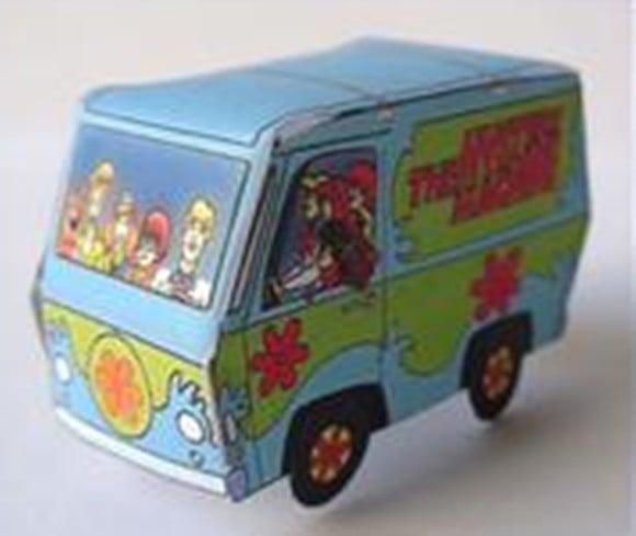 Arquivo Caixa Casinha Silhouette Caixa Van Scooby Dooh