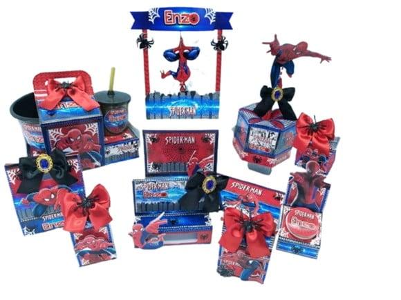 Arquivo Corte Digital Silhouette Festa Homem Aranha Luxo