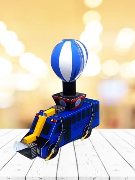 Arquivo Caixa Silhouette Onibus de Batalha Fortnite