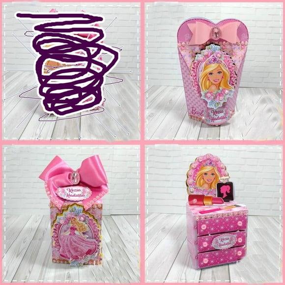 Arquivo de Corte Digital Silhoeutte Barbie Luxo