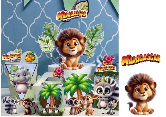 Arquivo Digital de Corte Madagascar Baby