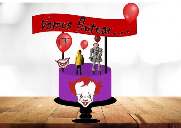 Arquivo Digital Silhouette It a Coisa Palhaço Pennywise