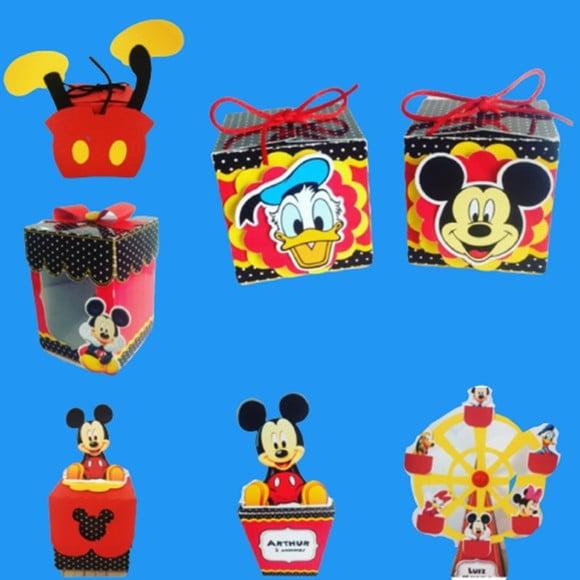 Arquivo Corte Digital Caixa Mickey Luxo