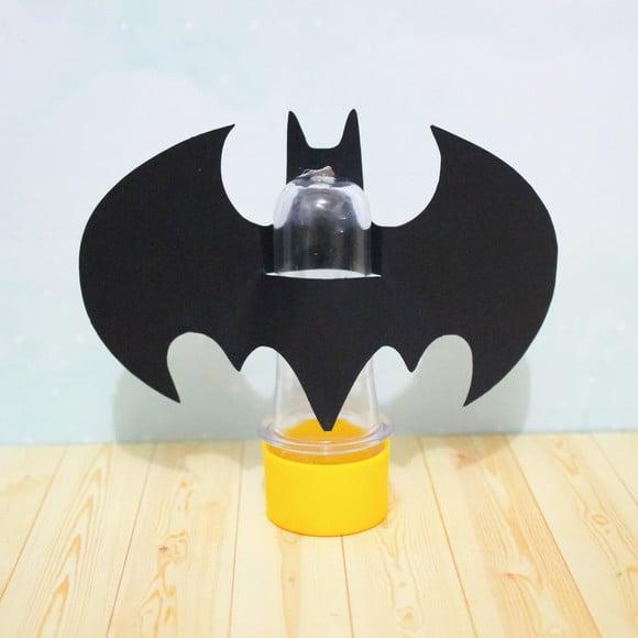 Arquivo Silhouette Enfeite Batman Tubete