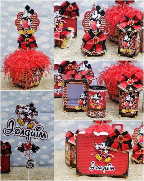 Arquivo Caixa Silhouette Minnie Vermelha Luxo
