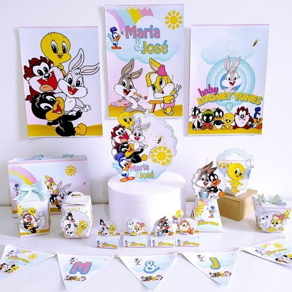 Arquivo Caixa Silhouette Tiny Toons Luxo