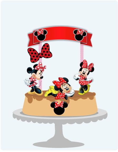 Arquivo Digital CORTE MANUAL EM PDF TOPO MINNIE VERMELHA