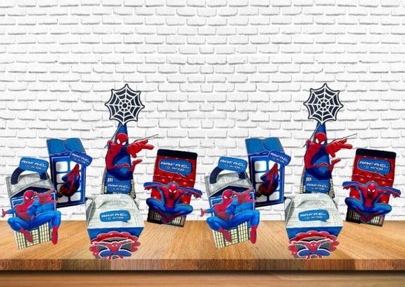 Arquivo Kit Digital Silhouette Homem Aranha Luxo