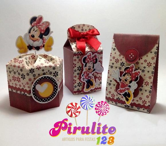 Arquivo de Corte Digital Minnie Vermelha
