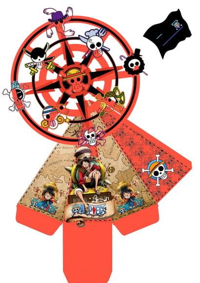Arquivo Digital Silhouette Studio One Piece Roda Gigante