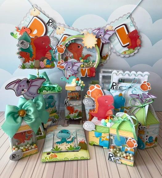 Arquivo Digital Studio e pdf Dinossauro Cute