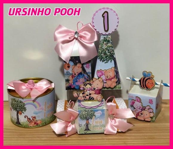 Arquivo Digital Silhouette Ursinho Pooh Luxo