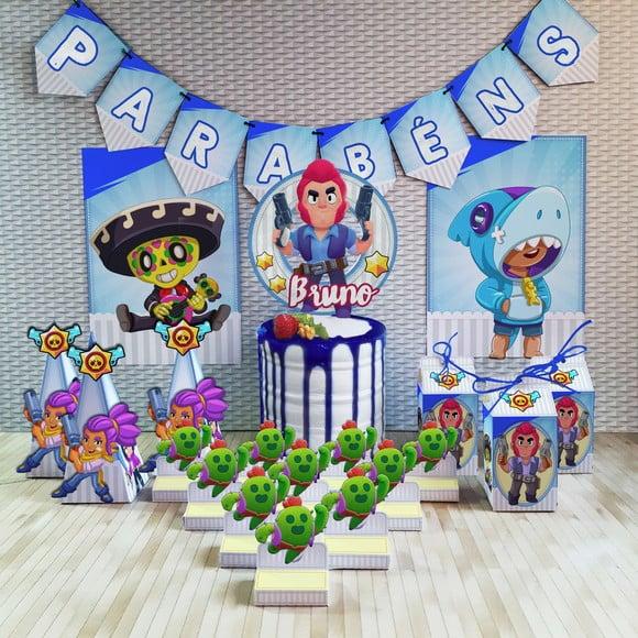 Arquivo de Corte Digital pdf e Silhouette Brawl Stars Luxo