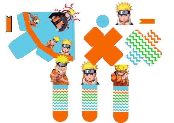 Arquivo Máquina Silhouette Naruto