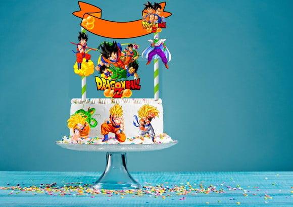 Arquivo Máquina Silhouette Topo de Bolo Dragon Ball Z