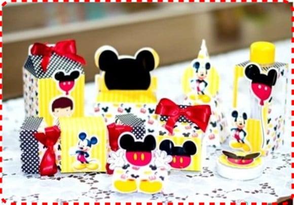 ARQUIVO CAIXA SILHOUETTE MICKEY LUXO