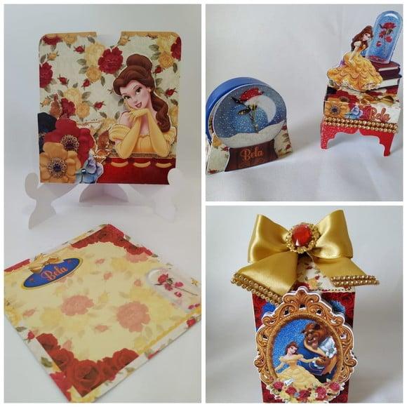 Arquivo Corte Digital a Bella e a Fera Luxo